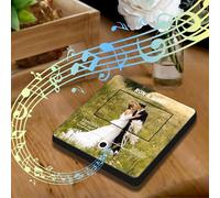 Custom Music Fridge Magnet, Custom Wedding Gifts for Wife Husband Couple, Custom Music Refrigerator Magnets With Picture, Custom Spotify Song Album Music Fridge Magnet for Music Lovers