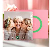 Custom Music Fridge Magnet Personalised Spotify Plaque Magnet That Can Play Songs Customized Photo Album Refrigerator Magnets Gifts for Thanksgiving Christmas for Music Lovers Couples Mom and Dad