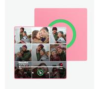 Custom Music Fridge Magnet Personalised Spotify Plaque Magnet That Can Play Songs Customized Photo Album Refrigerator Magnets Gifts for Thanksgiving Christmas for Music Lovers Couples Mom and Dad