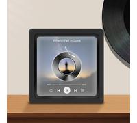 Custom Music Fridge Magnet - Personalized Photo Album Magnets Can Play Songs for Fridge,Christmas Valentine's Anniversary Birthday Custom Gifts with Photo Song for Couples Her Him Music Lover (F)