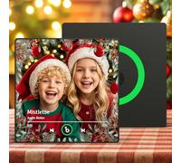 Custom Music Fridge Magnet, Personalized Spotify Album Fridge Magnet, Customized Photo Refrigerator Magnets, Can Change Songs, Christmas Home Decoration Gifts for Music Lovers Couples