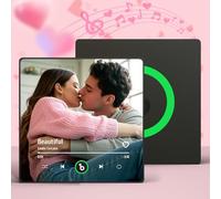 Custom Music Fridge Magnet, Personalized Spotify Album Fridge Magnet, Customized Photo Refrigerator Magnets, Can Change Songs, Christmas Home Decoration Gifts for Music Lovers Couples