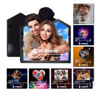 Custom Music Refrigerator Magnets, Personalized Spotify Music, Featuring Photos, Songs, And Album Covers, Perfect As A Music-Playing Gift For Her, Him, Couples, Wives, And Husbands.