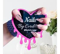 Custom Nail Photo Props Personalized Nail Polish Display Prop Social Media Salon Nailfie Disk Nail Salon Decor Acrylic Nail Art Picture Background Mat Nail Techs Gifts