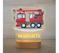 Custom Name Night Light for Kids | Personalized Colorful Night Light with LED Lighting for Children | Personalized It with Your Kid's Name | Best Gifts Idea for Many Occasion (Crane)