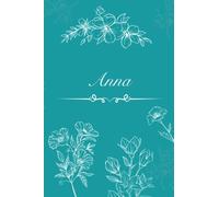 custom name notebook Anna: personalized lined notebook with name Anna