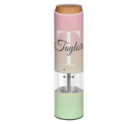 Custom Name Pink Green Electric Salt Pepper Grinder