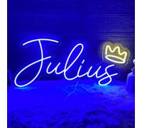 Custom Neon Signs Personalized Dimmable Led Neon Lights Sign Customizable for Wall Decor Wedding Birthday Party Gift Bedroom Bar Shop Name Logo Neon Lights Neon Light Sign