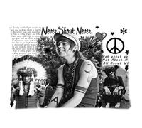 Custom Never Shout Never Rectangle One Pillow Case 20x30 (one side) Home Decoration Gift Idea