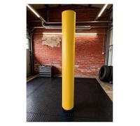 Custom Padded Basketball Pole Protector - Round Impact Shield, Cushioning for Garage, Courts & Sports Areas, Maximize Safety & Performance