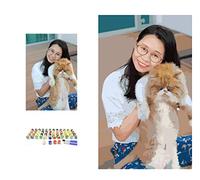 Custom Paint by Number Canvas Art,Stretched Canvas,Personalized Paint,Custom Canvas DIY Oil Painting,Dog Paint by Number,Craft Paint Querfun 40X40cm