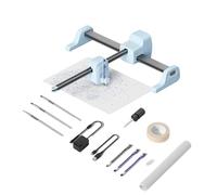 Custom Paint by Number Sketch Kit, Personalized Digital Drawing Machine, Bluetooth APP Control, Auto Draw Clear Disappearing Lines, DIY Self AI Painting Kit for All-Ages