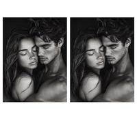 Custom Paint by Numbers, Personalized Paint by Numbers for Adults Beginners, DIY Personalised Paint by Numbers with Acrylic Paint Brush Kit, DIY Canvas Oil Painting Make Your Photo, (60x80cm) L-276