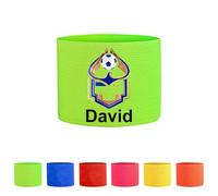 Custom Patch, Captain's Patches, Personalized Photos/Logos Can Be Printed, Non-Slip Soccer Captain's Armbands, Universal for Adults and Children (Solid Style)