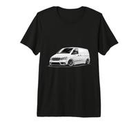 Custom Performance Panel Van Graphic Retro Street Style Premium T-Shirt