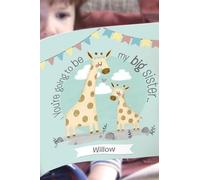 Custom Personalised Big Sister Story Book. Ideal for new baby's arrival