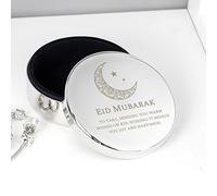 Custom Personalised Eid Round Trinket Box