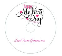 CUSTOM Personalised Mix-Cd Music Album - Photo & Message CD Gift