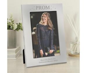 Custom Personalised Prom Night 6x4 4x6 Silver Photo Frame - For Proms & School leavers