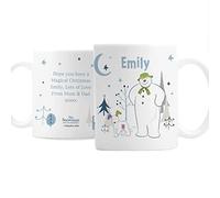 Custom Personalised The Snowman and The Snowdog Christmas Mug