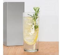 Custom Personalised Unicorn Engraved Hi Ball Glass. Christmas, Stocking Filler, Secret Santa, Birthday