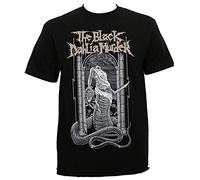 Custom Personality Men's T-Shirt The Black Dahlia Murder Men's Medusa T-Shirt Black Short Sleeve Fashion Punk T-Shirt Funny Black M