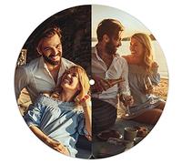 Custom Personalized Vinyl Record with Spotfy Song Code Photo Collage, Up to 8 Pictures, Customized Vinyl Records Wall Art Display Gift for Anniversary Wedding