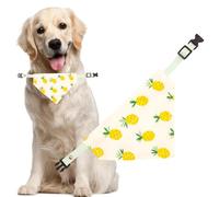 Custom Pet Bandana - Personalized Dog Scarf with Name & Logo, Washable Organic Cotton for Everyday Adventures