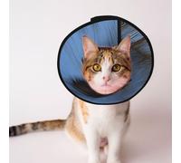 Custom Pet cones - Unique Design Cat & Dog Cone, Collar for Post-Surgery Recovery, Adjustable Neck Photo of the Red Kite Bird S