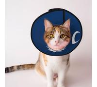 Custom Pet cones - Unique Design Cat & Dog Cone, Collar for Post-Surgery Recovery, Adjustable Neck South Carolina Flag M