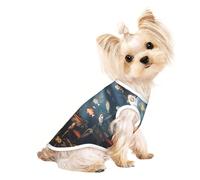 Custom Pet T-Shirt - Unique and Personalized Dog and Cat Clothes, for Dog Lovers Fish Floating in thebedroom Large