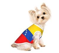 Custom Pet T-Shirt - Unique and Personalized Dog and Cat Clothes, for Dog Lovers Flag of Venezuela Large