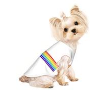 Custom Pet T-Shirt - Unique and Personalized Dog and Cat Clothes, for Dog Lovers The Jewish Flag Medium