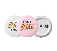 Custom Photo Button Pins, Personalised Pin Buttons Badges Design Your Own, Commemorative Gift Badges with Your Photo Logo Text