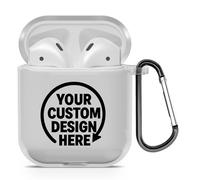 custom photo case for AirPods Pro Case, Custom Image, Name or Logo, Slim Fit, Shockproof, Anti-Scratch - Unique Gift, Sleek & Protective