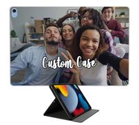 Custom Photo Case for iPad 11th Generation 11" (2025,A16) with Kickstand & Auto Sleep/Wake - Personalized Picture,Logo,Name Text Smart Cover,PU Leather + TPU Shockproof Back (Fits A3354/A3355/A3356)