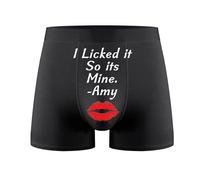 Custom Photo Face Boxer Briefs,Personalised Men's Underwear,Personalized Boxers for Men with Photo Face Valentines Day Gifts for Boyfriend Husband (UK, Alpha, One Size, Regular, Regular, Style 4)