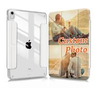 Custom Photo Leather Case Compatible with iPad mini 7 A17 Pro 8.3 inch 2024 Model Code:A2995/A2996/A2993 iPad Customized Picture Personalized Image Trifold Stand Auto Wake/Sleep Cover Shell