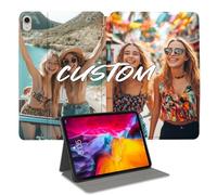 Custom Photo Personalized Flip Case for iPad 10th 10.9 inch(2022),Model Code: A2696/A2757/A2777/A3162 iPad Custom Picture Text Leather Stand Cover Protective Case