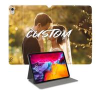 Custom Photo Personalized Flip Case for iPad 10th 10.9 inch(2022),Model Code: A2696/A2757/A2777/A3162 iPad Custom Picture Text Leather Stand Cover Protective Case