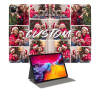 Custom Photo Personalized Flip Case for iPad Pro 3rd 12.9 inch(2018),Model Code: A1876/A1895/A1983/A2014 iPad Custom Picture Text Leather Stand Cover Shockproof Protective Case