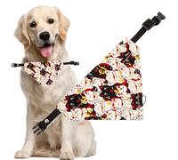 Custom Photo Pet Scarf - Personalized Dog Bandana, Washable Polyester for Birthdays & Holidays