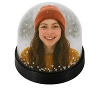 Custom Photo Snow Globe, Personalised Photo Snow Globe Christmas, Birthday Gift-Customisable Globe for Christmas, Birthdays & More