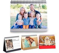 Custom Photo Wall Calendar 2026 - Personalize Your Home & Office with 13 Memories - Design Your Own 2026 Calendar - Custom Christmas (Desk Calendar 17cmx21cm, 3 Packs)
