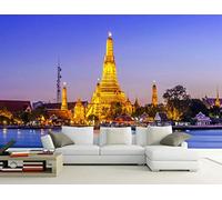 Custom Photo Wallpaper HD Thai Palace Jinta Architectural Wallpaper Bedroom Mural,300 * 210cm