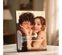 Custom Picture Frames, Personalised Photo Frames That Play Songs, Custom Spotify Plaque with Photo, Room Decor Customised Gifts for Anniversary Birthday Christmas for Him Her