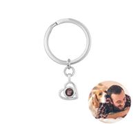 Custom Picture Projection Keychain Fashion Personality Pet Photo Projection Key Chain Customized