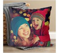 Custom Pillow, Personalised Cushions with Photo,Add Your Text or Picture Face Design on Pillow,Personalised gifts for Birthday, Couple, Parents, Friends,Anniversaries,Photo Cushions Personalised (E)