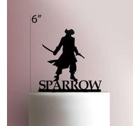 Custom PiratesAcrylic Cake Topper 3mm Thick Premium Laser Cut Cake Decoration for Birthday, Wedding, Baby Shower & Party Cakes Durable Reusable