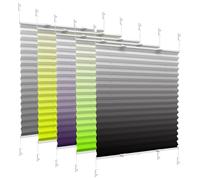 Custom Pleated Blinds for Skylights 60x110 cm - No Drill Installation Ideal for Bedroom Elegant Green Design Versatile & Stylish Window Treatment